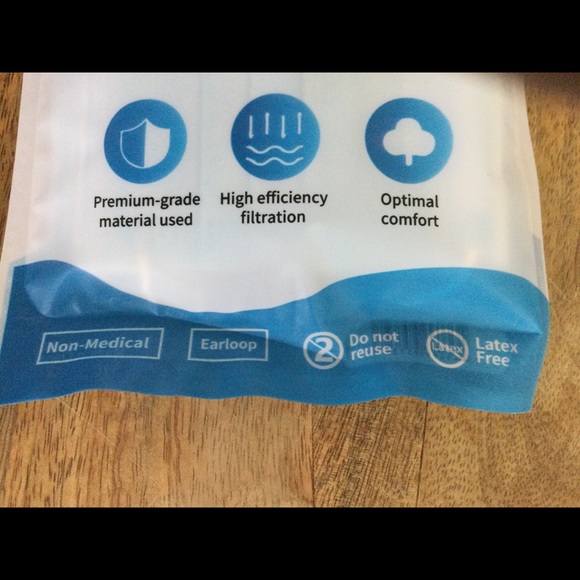 JPFS Accessories Jpfs Premium Disposable Face Masks Poshmark